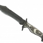 ★ Bowie Knife | Black Laminate (Field-Tested)