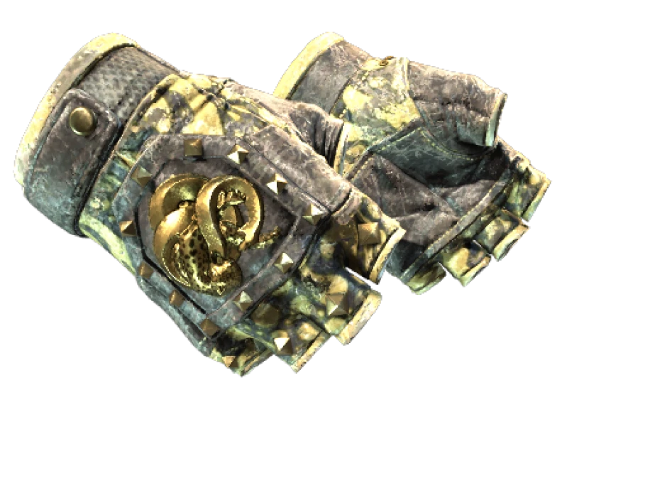★ Broken Fang Gloves | Yellow-banded (Battle-Scarred) - Image 1