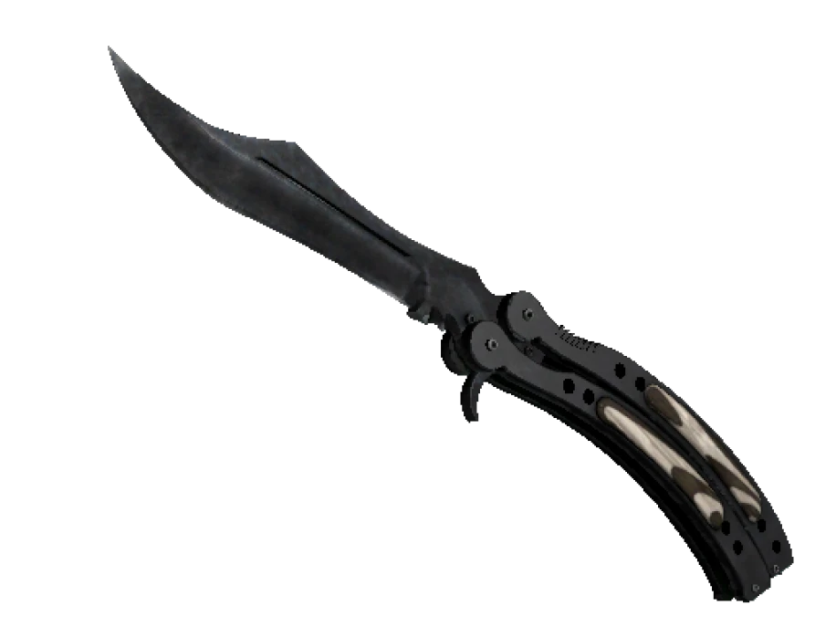 ★ Butterfly Knife | Black Laminate (Field-Tested) - Image 1