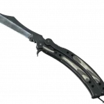 ★ Butterfly Knife | Black Laminate (Minimal Wear)