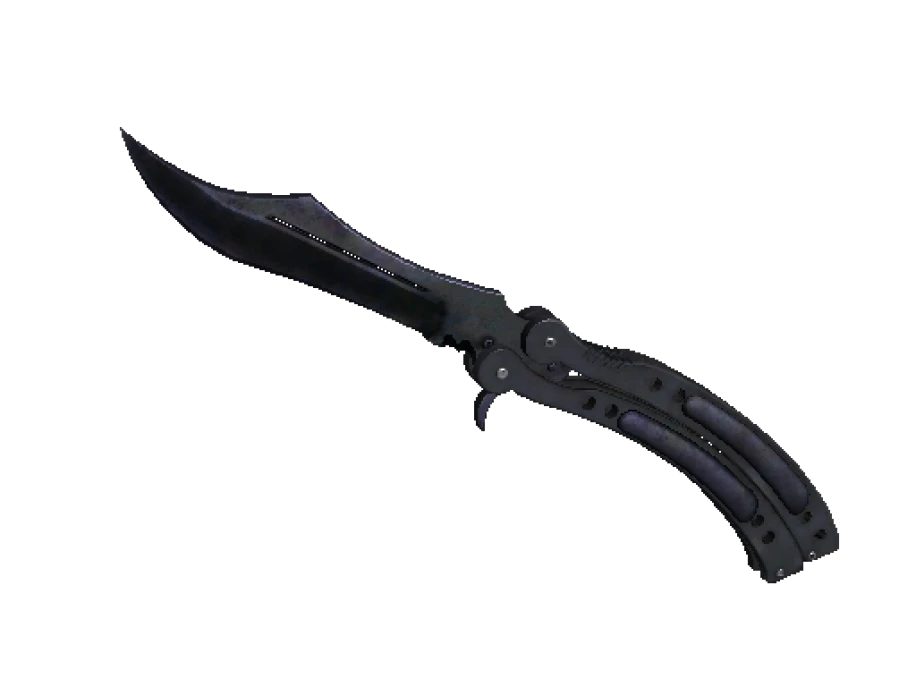 ★ Butterfly Knife | Blue Steel (Battle-Scarred) - Image 1