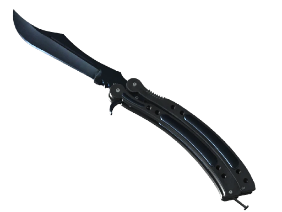 ★ Butterfly Knife | Blue Steel (Field-Tested) - Image 1