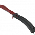 ★ Butterfly Knife | Crimson Web (Field-Tested)