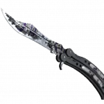★ Butterfly Knife | Freehand (Battle-Scarred)