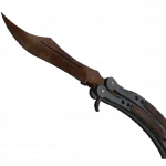★ Butterfly Knife | Rust Coat (Battle-Scarred)