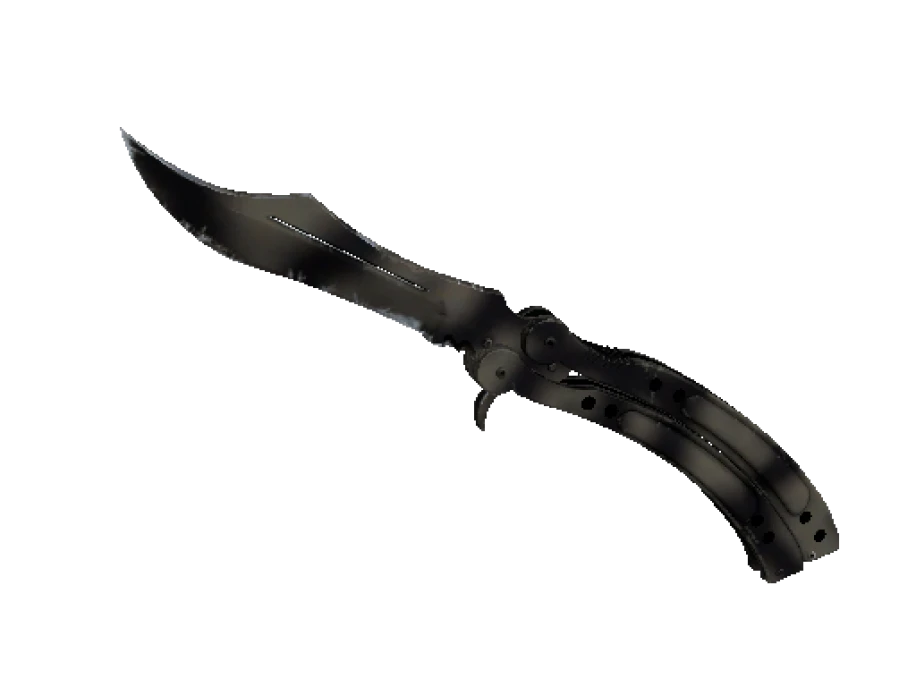 ★ Butterfly Knife | Scorched (Well-Worn) - Image 1