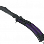 ★ Butterfly Knife | Ultraviolet (Well-Worn)