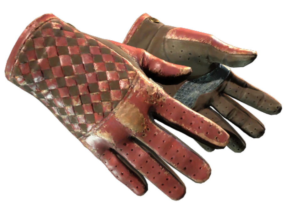 ★ Driver Gloves | Crimson Weave (Battle-Scarred) - Image 1