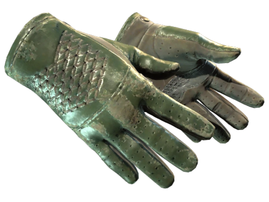 ★ Driver Gloves | Racing Green (Battle-Scarred) - Image 1