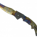 ★ Falchion Knife | Case Hardened (Battle-Scarred)