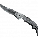 ★ Falchion Knife | Damascus Steel (Battle-Scarred)