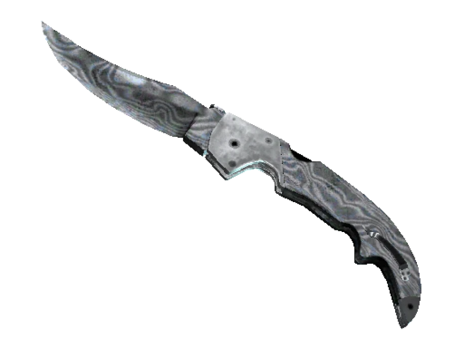 ★ Falchion Knife | Damascus Steel (Battle-Scarred) - Image 1
