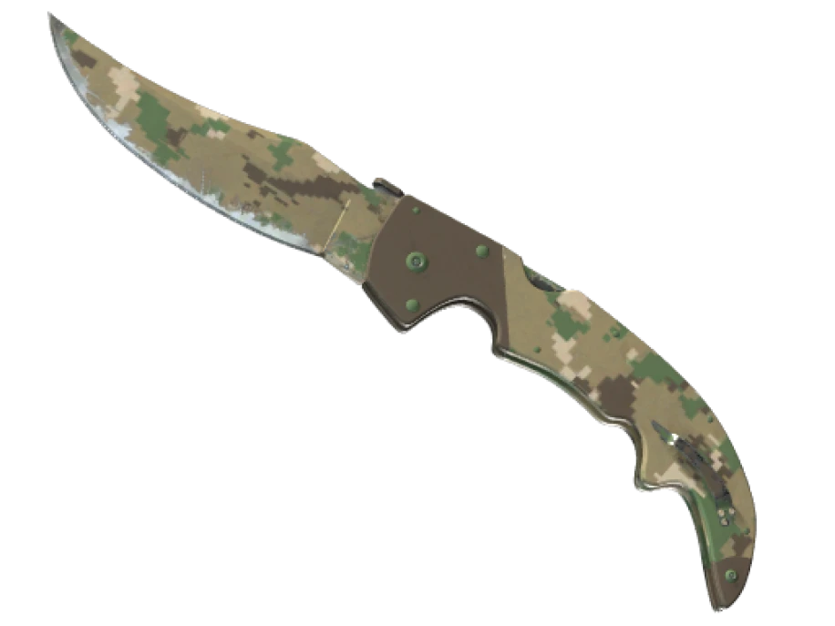 ★ Falchion Knife | Forest DDPAT (Well-Worn) - Image 1