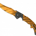 ★ Falchion Knife | Tiger Tooth (Minimal Wear)