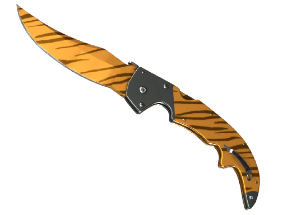 ★ Falchion Knife | Tiger Tooth (Minimal Wear) - Image 1