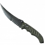 ★ Flip Knife | Damascus Steel (Well-Worn)