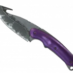 ★ Gut Knife | Ultraviolet (Battle-Scarred)