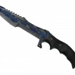 ★ Huntsman Knife | Bright Water (Battle-Scarred)