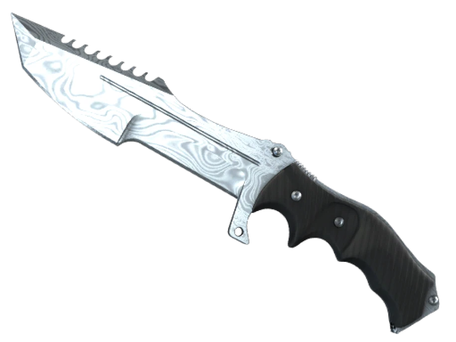 ★ Huntsman Knife | Damascus Steel (Minimal Wear) - Image 1