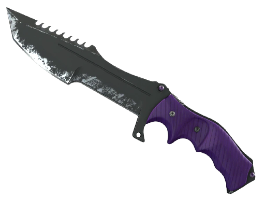 ★ Huntsman Knife | Ultraviolet (Well-Worn) - Image 1