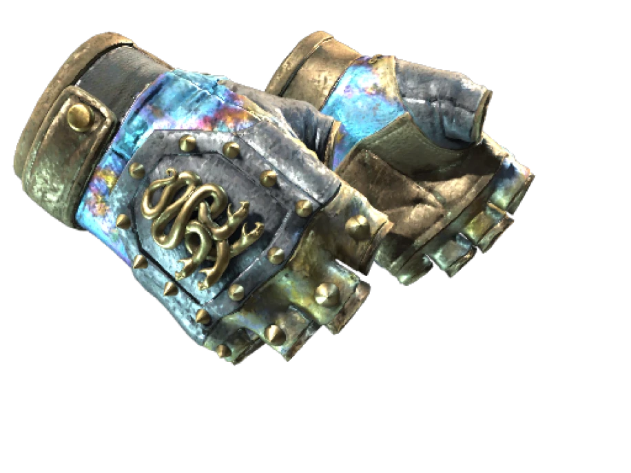 ★ Hydra Gloves | Case Hardened (Well-Worn) - Image 1