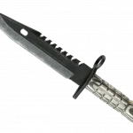 ★ M9 Bayonet | Black Laminate (Well-Worn)