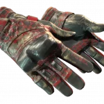 ★ Moto Gloves | Blood Pressure (Battle-Scarred)