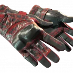 ★ Moto Gloves | Blood Pressure (Well-Worn)