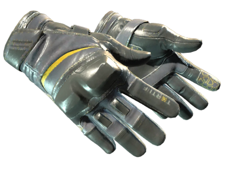 ★ Moto Gloves | Eclipse (Well-Worn) - Image 1