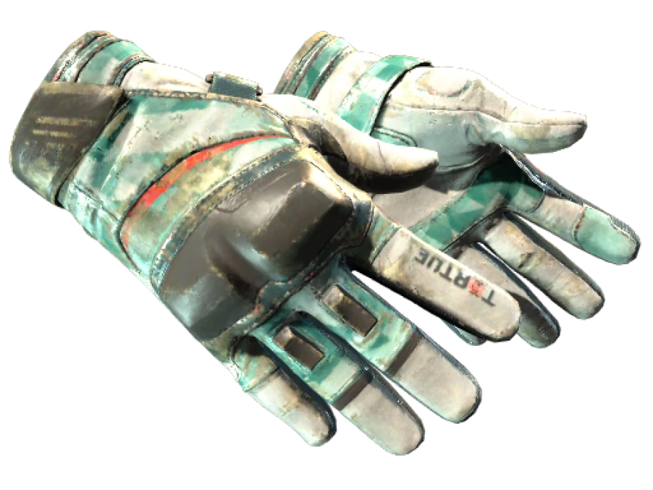 ★ Moto Gloves | Spearmint (Battle-Scarred) - Image 1