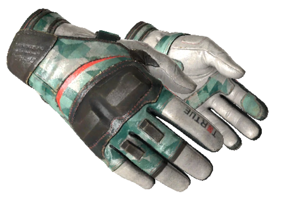 ★ Moto Gloves | Spearmint (Well-Worn) - Image 1