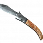 ★ Navaja Knife | Damascus Steel (Field-Tested)