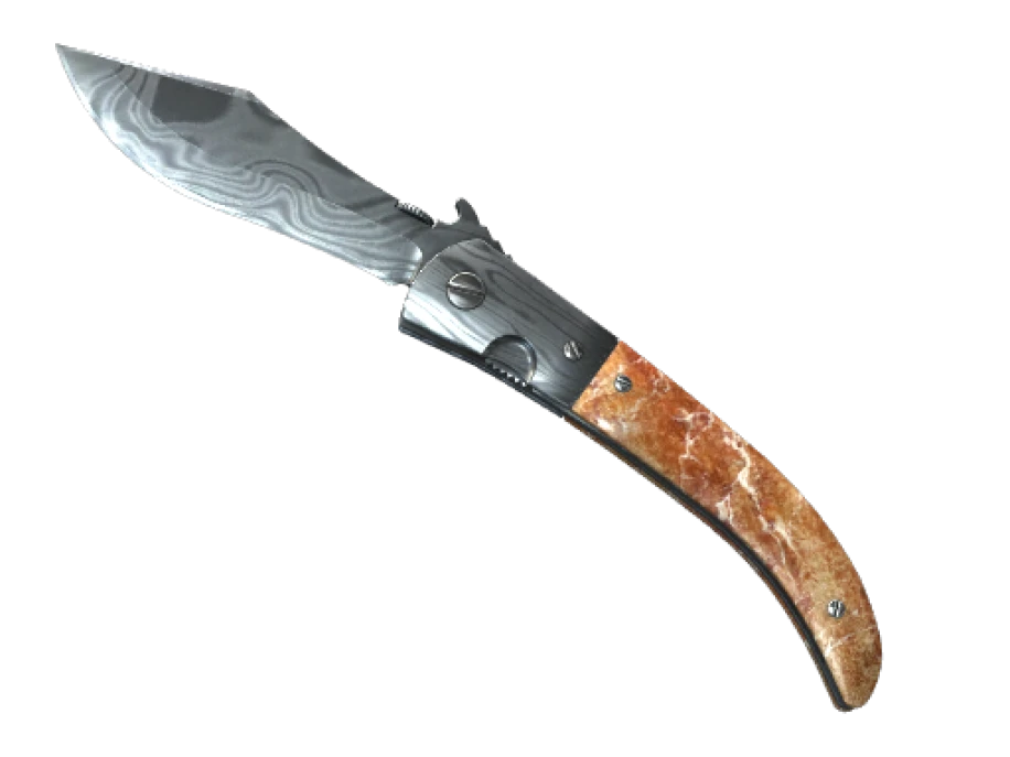 ★ Navaja Knife | Damascus Steel (Field-Tested) - Image 1