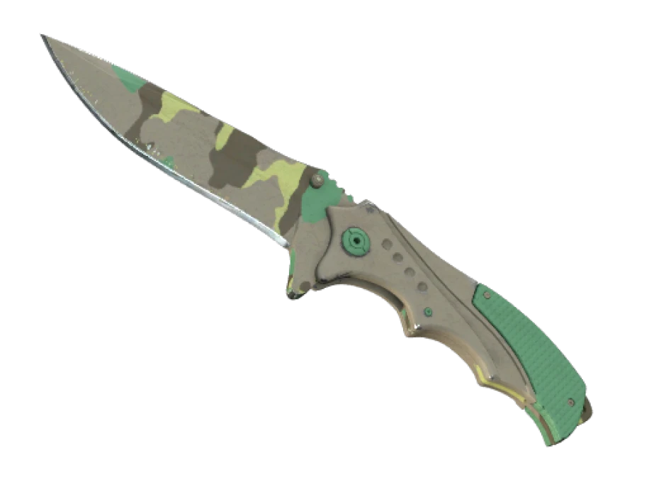 ★ Nomad Knife | Boreal Forest (Well-Worn) - Image 1