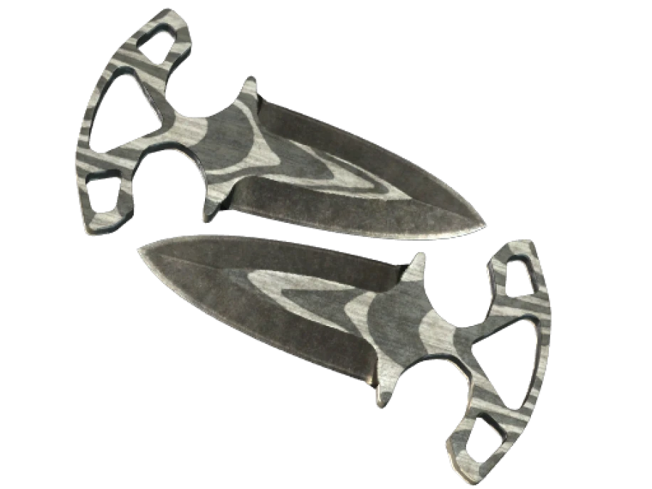 ★ Shadow Daggers | Black Laminate (Battle-Scarred) - Image 1