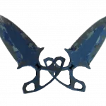 ★ Shadow Daggers | Bright Water (Battle-Scarred)