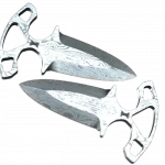 ★ Shadow Daggers | Damascus Steel (Field-Tested)