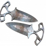 ★ Shadow Daggers | Rust Coat (Well-Worn)