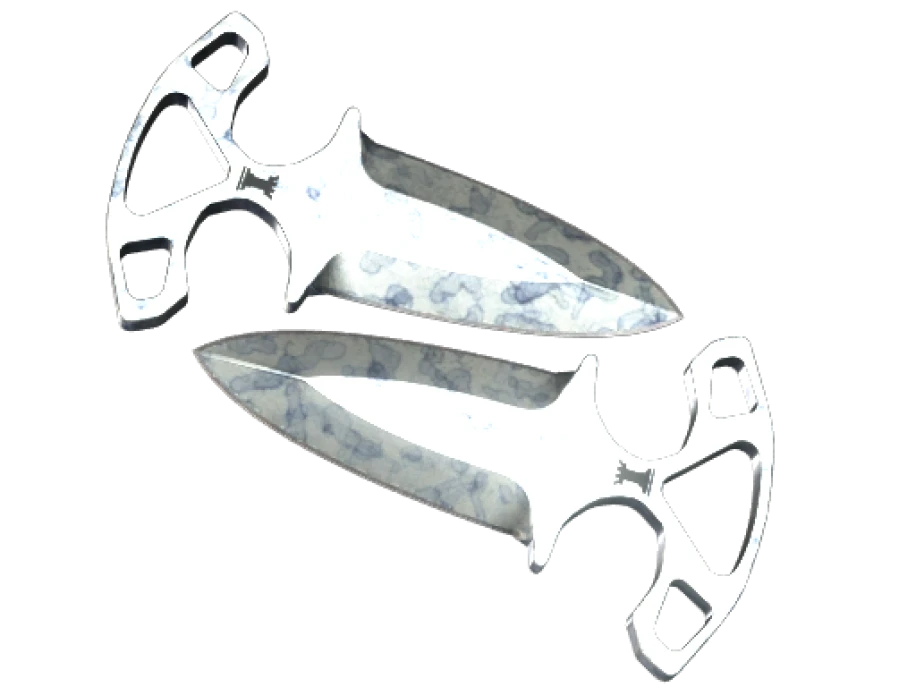 ★ Shadow Daggers | Stained (Well-Worn) - Image 1