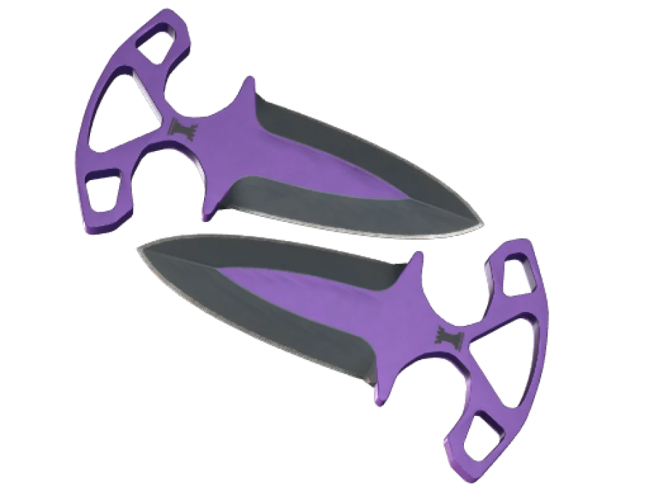 ★ Shadow Daggers | Ultraviolet (Minimal Wear) - Image 1