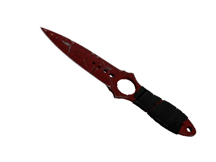 ★ Skeleton Knife | Crimson Web (Battle-Scarred) - Image 1