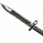 ★ StatTrak™ Bayonet | Safari Mesh (Battle-Scarred)
