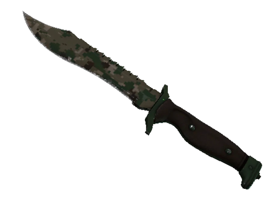 ★ StatTrak™ Bowie Knife | Forest DDPAT (Well-Worn) - Image 1