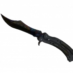 ★ StatTrak™ Butterfly Knife | Case Hardened (Battle-Scarred)