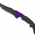 ★ StatTrak™ Falchion Knife | Ultraviolet (Field-Tested)