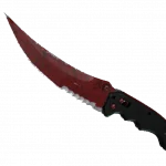 ★ StatTrak™ Flip Knife | Crimson Web (Field-Tested)