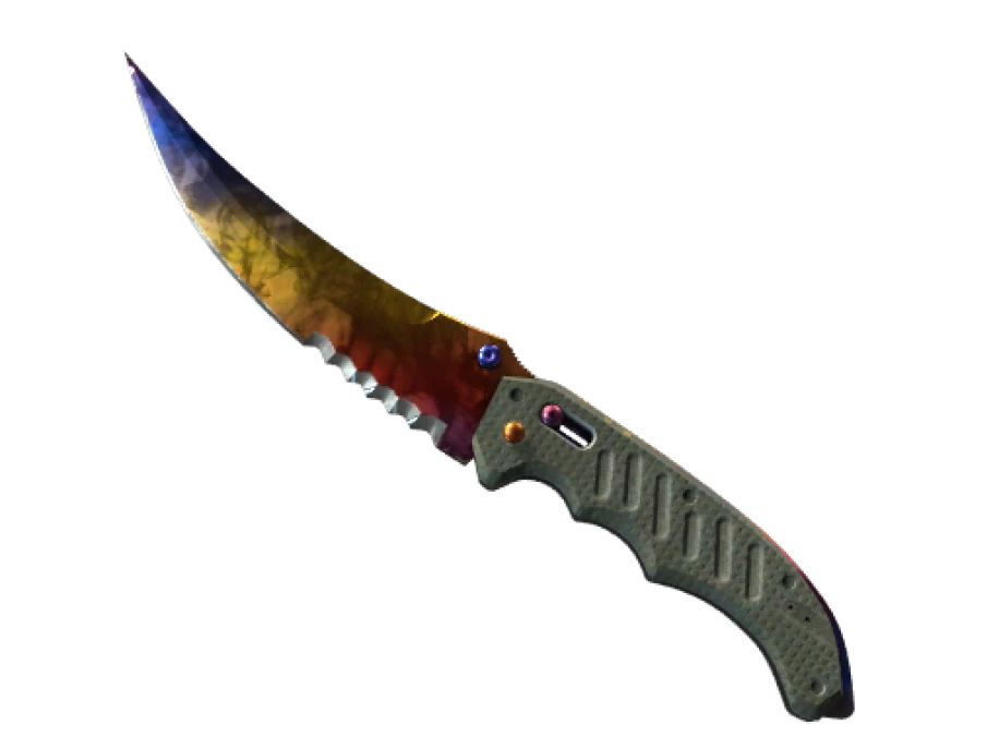 ★ StatTrak™ Flip Knife | Marble Fade (Factory New) - Image 1
