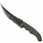★ StatTrak™ Flip Knife | Stained (Well-Worn)