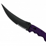 ★ StatTrak™ Flip Knife | Ultraviolet (Minimal Wear)