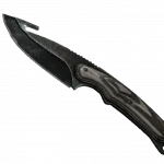 ★ StatTrak™ Gut Knife | Black Laminate (Well-Worn)